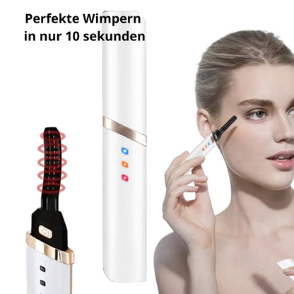 Heated Electric Eyelash Curler with 3 Heat Settings