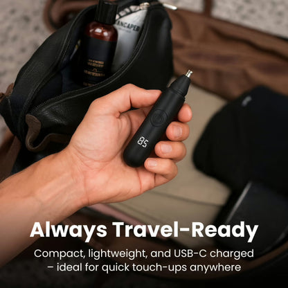 Nose Hair Trimmer with USB-C Charging