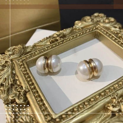 MagnaLuxe Magnetic Clip-On Earrings with Zirconia