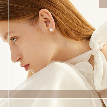 MagnaLuxe Magnetic Clip-On Earrings with Zirconia