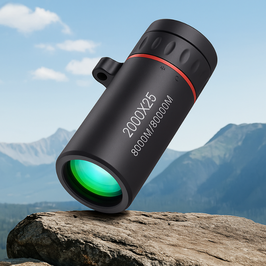 HD Monocular Telescope with Smartphone Mount