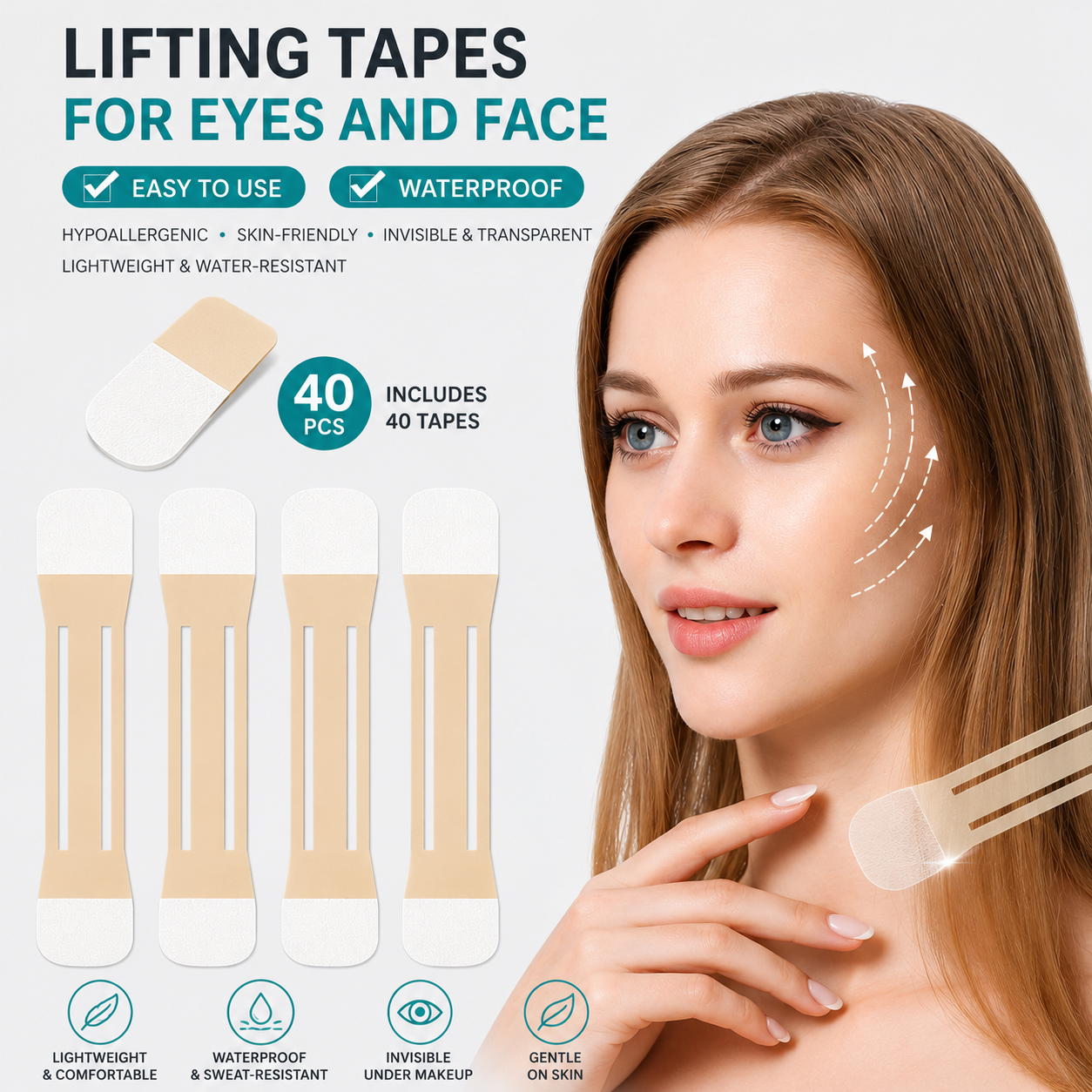 Neck Lifting Strips 20 Pack