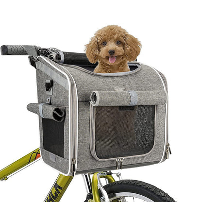 3-in-1 Pet Bicycle Carrier Bag & Shoulder Tote