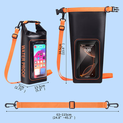 Waterproof Phone Bag with Shoulder Strap