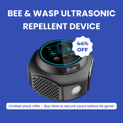 Ultrasonic Wasp & Bee Repeller 360°