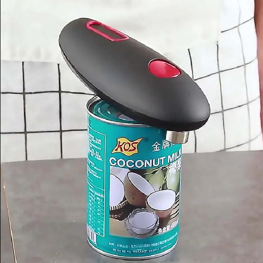 Electric Can Opener with One-Touch Operation