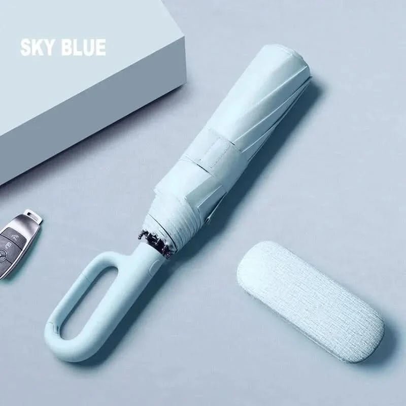 Automatic Windproof UV-Protection Folding Umbrella