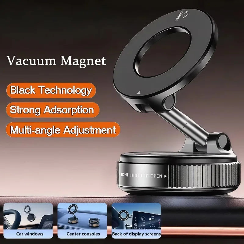 Magnetic Phone Holder with Vacuum Suction Cup