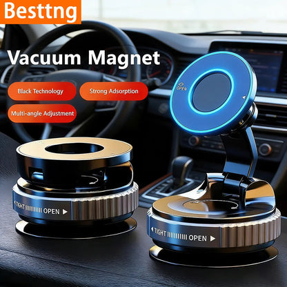 Magnetic Phone Holder with Vacuum Suction Cup