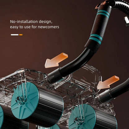 CoreMaster Pro 6-in-1 Ab Wheel Trainer