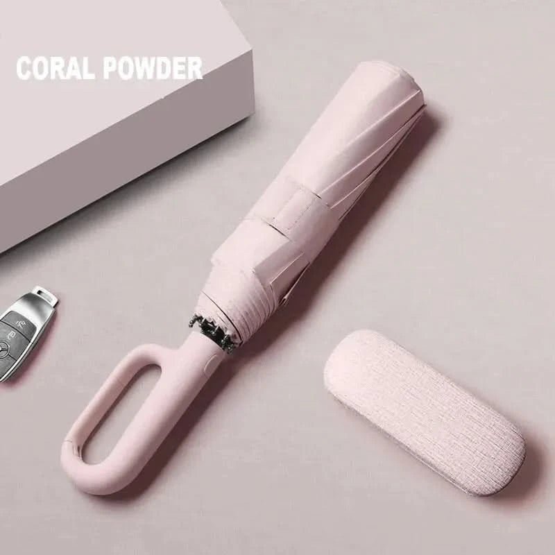 Automatic Windproof UV-Protection Folding Umbrella