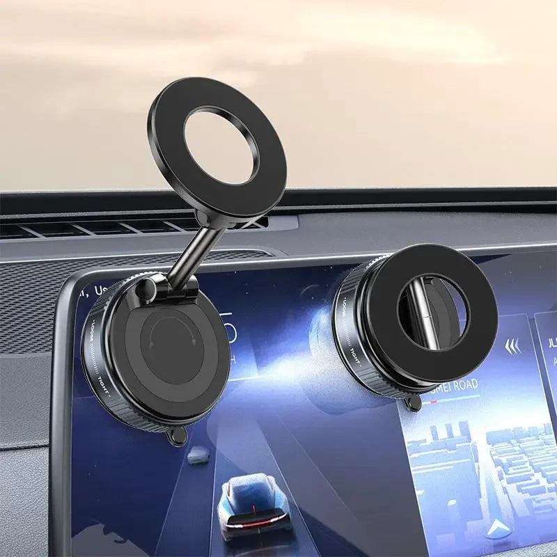 Magnetic Phone Holder with Vacuum Suction Cup