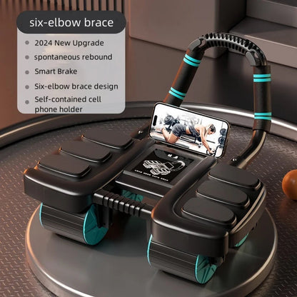CoreMaster Pro 6-in-1 Ab Wheel Trainer