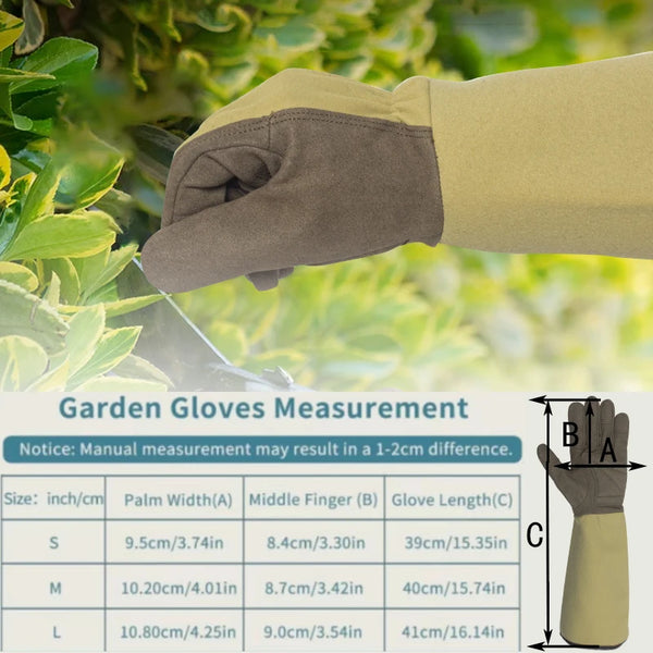 FLORAHAND Thorn-Proof Breathable Garden Gloves