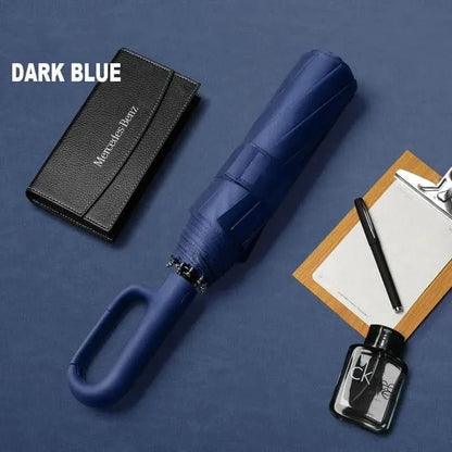 Automatic Windproof UV-Protection Folding Umbrella