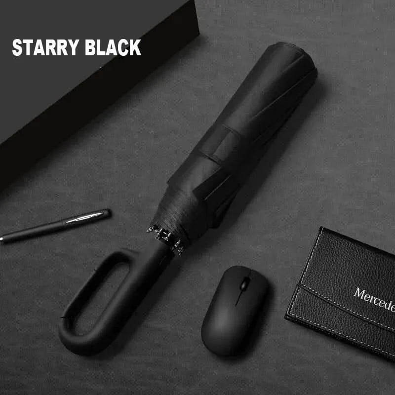 Automatic Windproof UV-Protection Folding Umbrella