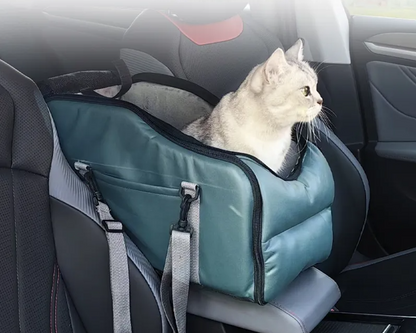 Portable Pet Carrier Bag with Mesh Window & Shoulder Strap