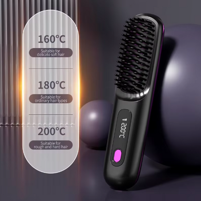 Thermal Styling Brush for Short Hair & Fringe