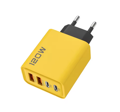 120W 4-Port USB-C Fast Charger
