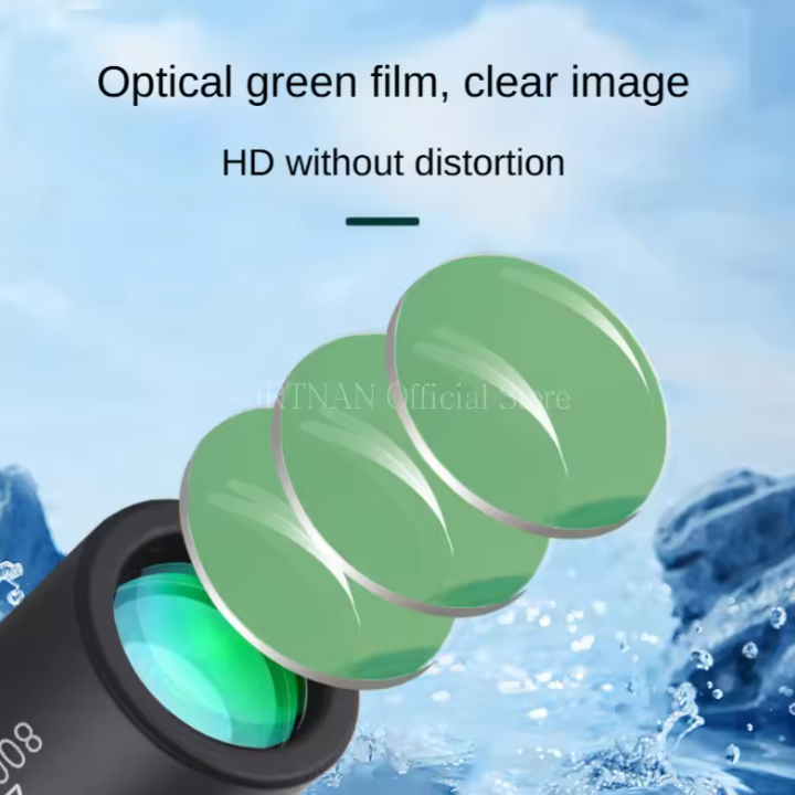 HD Monocular Telescope with Smartphone Mount