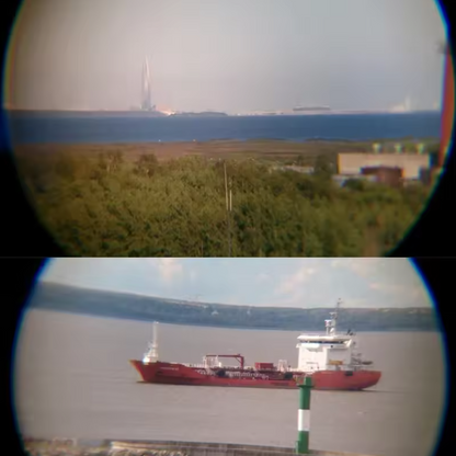 HD Monocular Telescope with Smartphone Mount