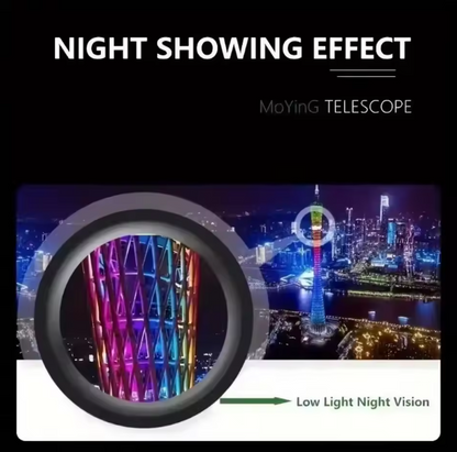 HD Monocular Telescope with Smartphone Mount
