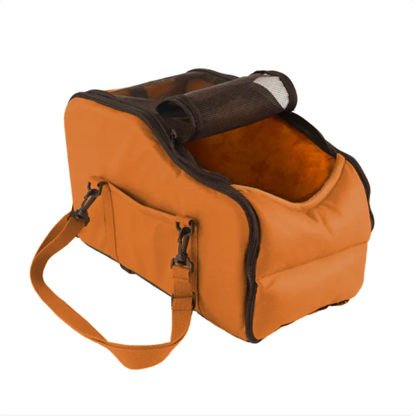 Portable Pet Carrier Bag with Mesh Window & Shoulder Strap