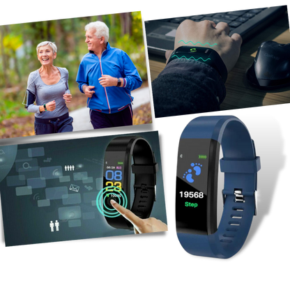 Senior Smartwatch with Heart Rate & Blood Pressure