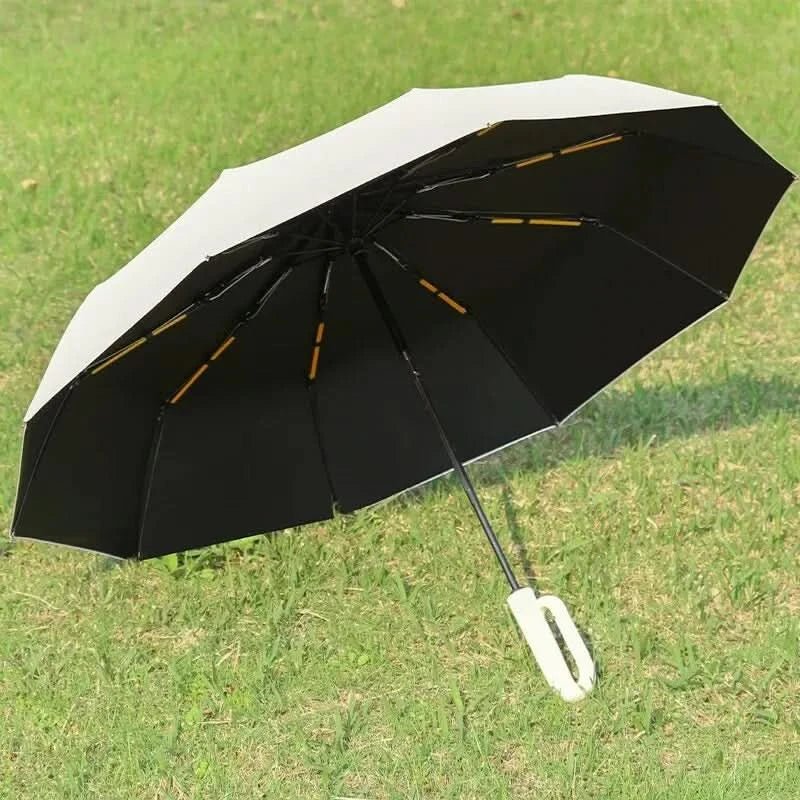 Automatic Windproof UV-Protection Folding Umbrella