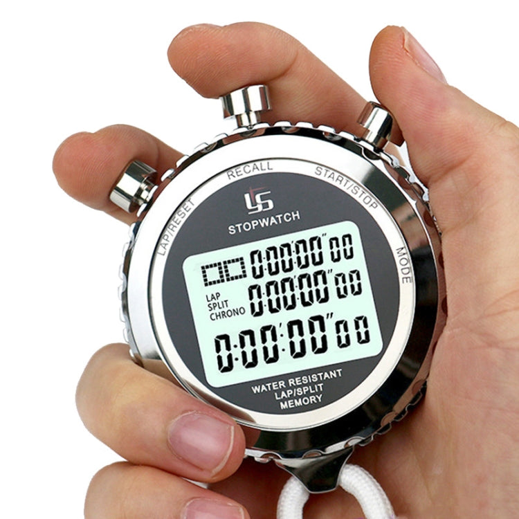 Digital Stopwatch with 3-Line Display