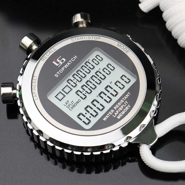 Digital Stopwatch with 3-Line Display