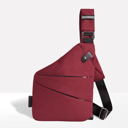Anti-Theft RFID Blocking Crossbody Bag