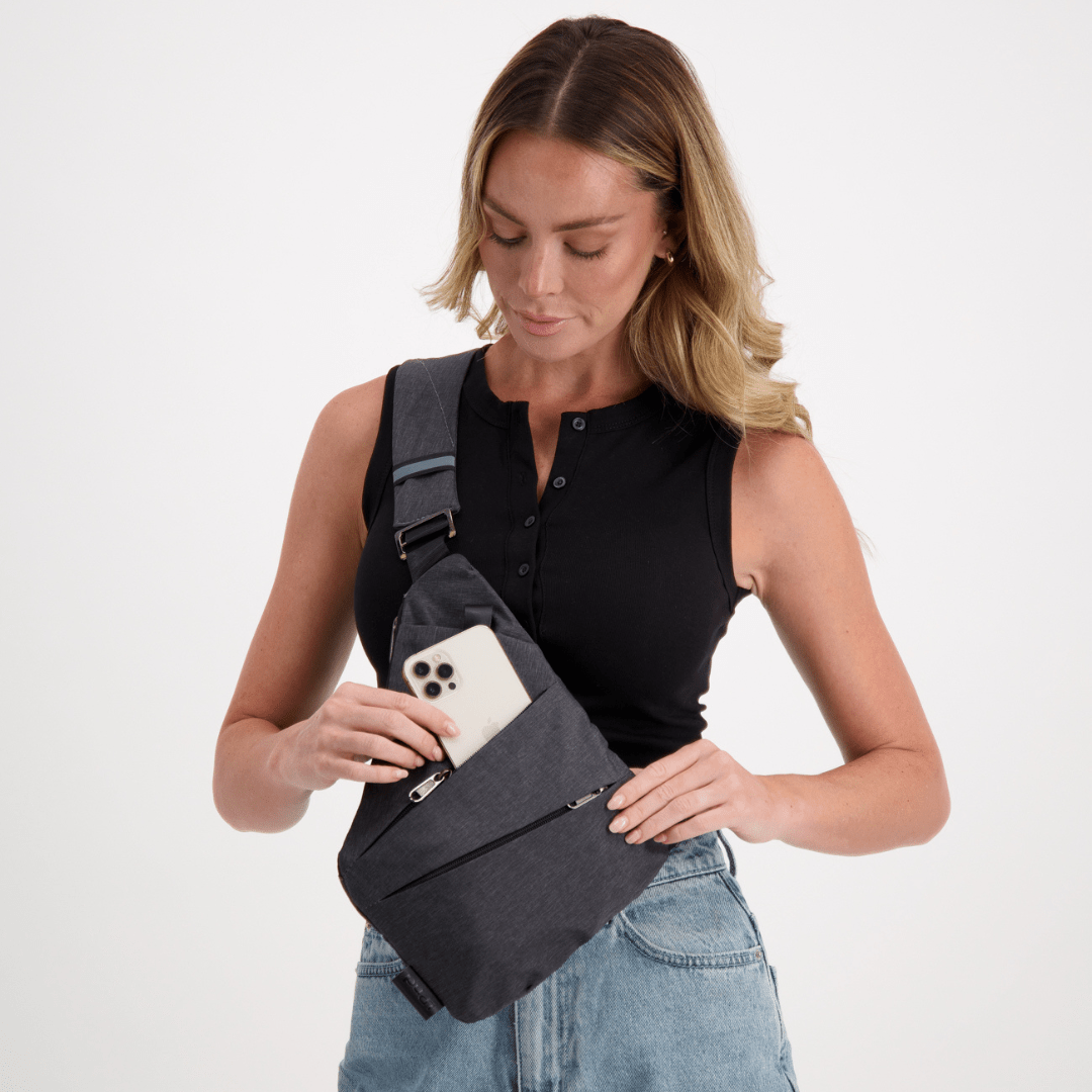 Anti-Theft RFID Blocking Crossbody Bag