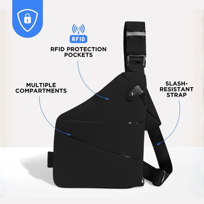 Anti-Theft RFID Blocking Crossbody Bag