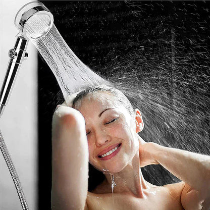 High Pressure Shower Head with 360° Rotation