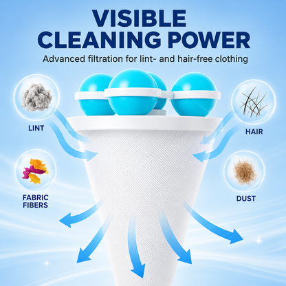 Washing Machine Lint & Hair Catcher Net