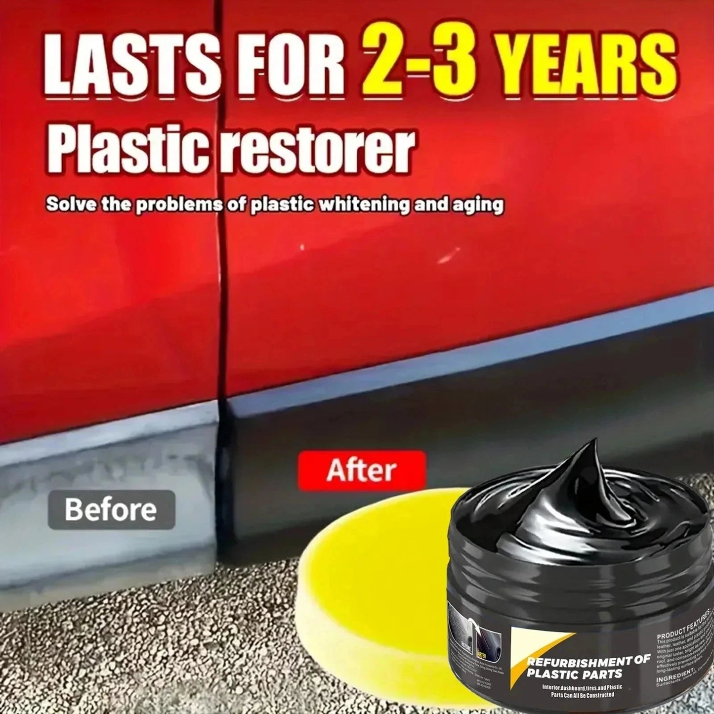 Plastic & Rubber Care Car