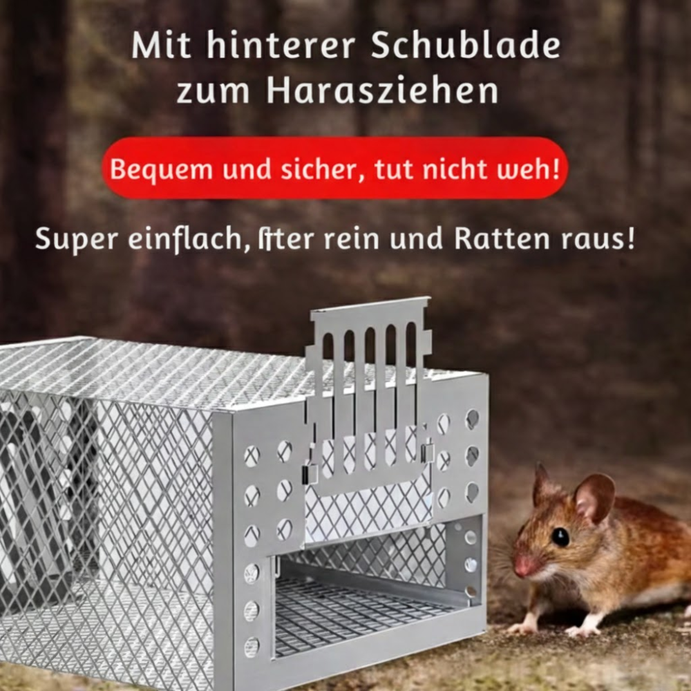 Automatic Mouse Trap with Multiple Catch