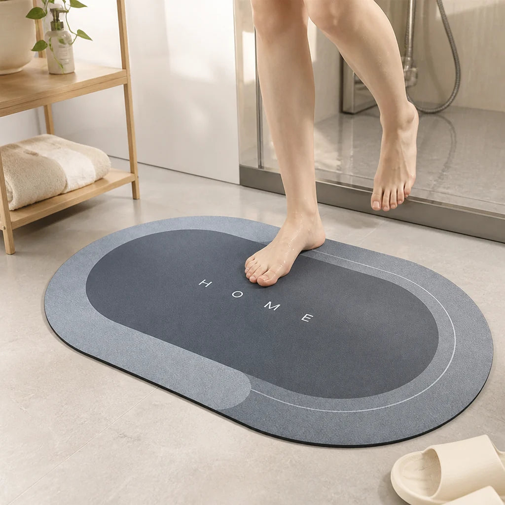 Super Absorbent Non-Slip Bath Mat