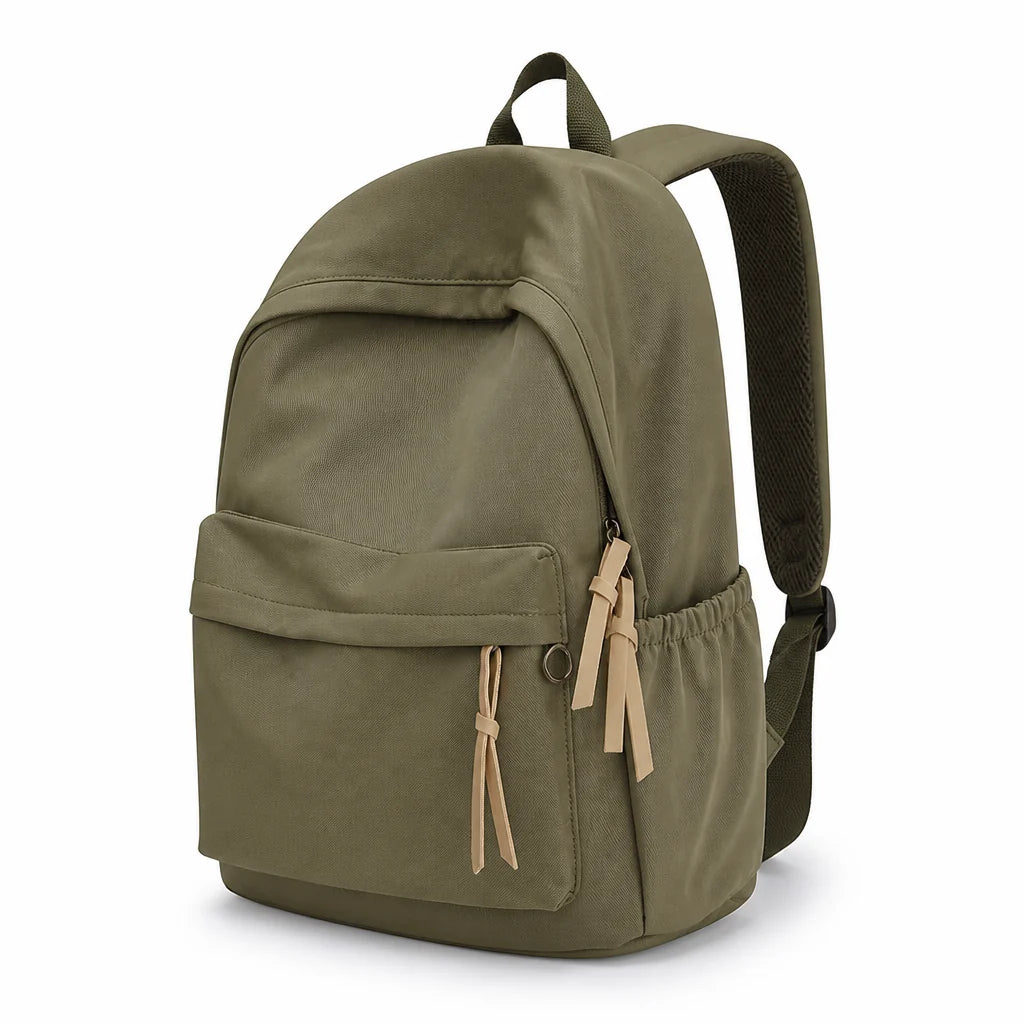 Durable Fabric Multi-Pocket Backpack for Laptop