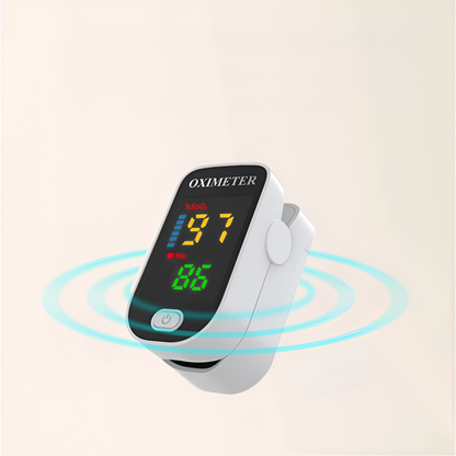 Digital Finger Pulse Oximeter with LED Display