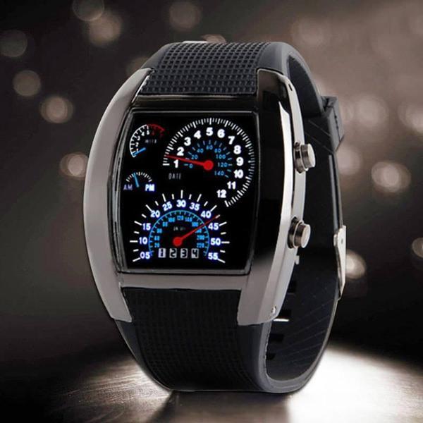 Renn watch LED Digital Sports Watch with Strap