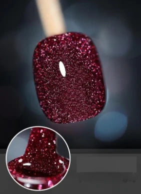 Sparkling Nail Polish High-Density Glitter Gel Polish