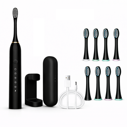 Electric Toothbrush with 6 Cleaning Modes, USB Rechargeable