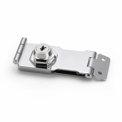Drill-free door lock with key (Covered screws)
