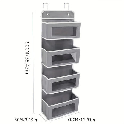 Hanging Door Organizer Without Drilling