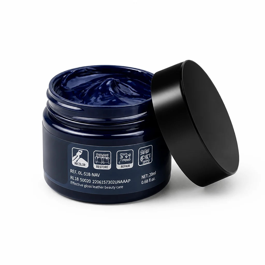 Color-refreshing and scratch-concealing leather repair balm (20 ml)