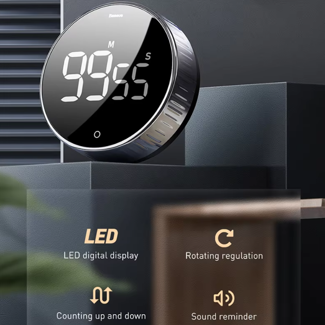Digital Magnetic Kitchen Timer 99 Minutes