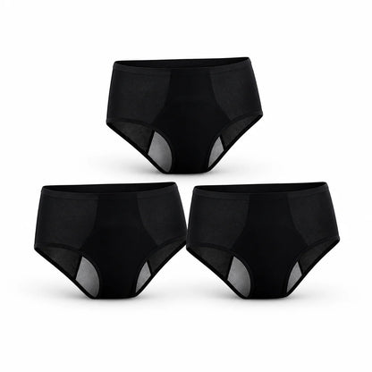 360° Leak-Proof, Triple-Layer High-Waist Period Underwear