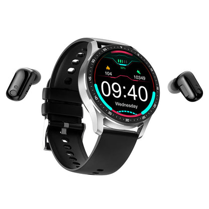 2-in-1 Smartwatch with Bluetooth Headphones
